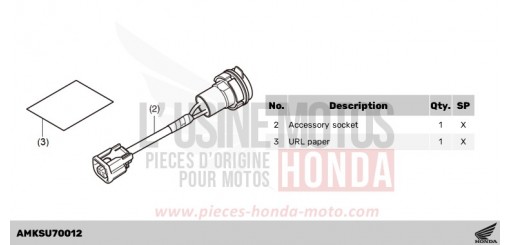 KIT,ACC SOCKET CRF1100D3R de 2024